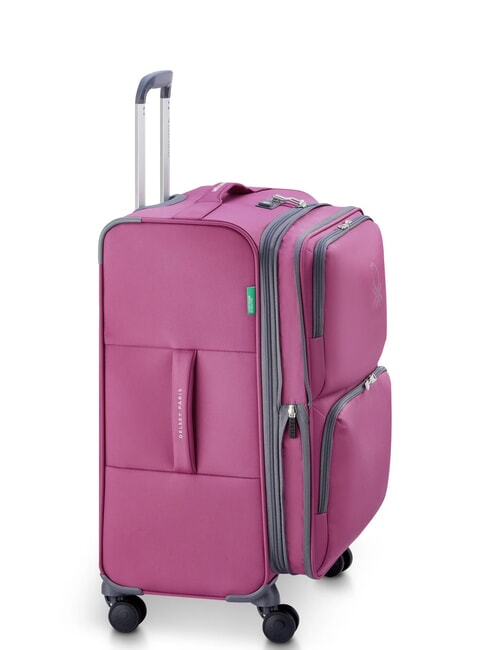 UCB SOFT Medium Trolley, Expandable peony - Semi-rigid Trolley Cases
