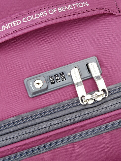 UCB SOFT Medium Trolley, Expandable peony - Semi-rigid Trolley Cases