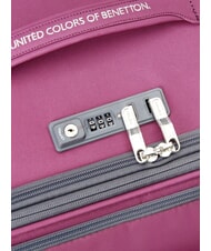 BENETTON By DELSEY UCB SOFT Medium Trolley, Expandable peony - Semi-rigid Trolley Cases - 6
