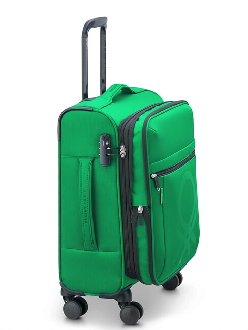 COLOR BLOCK Expandable carry-on trolley iguana - Hand luggage