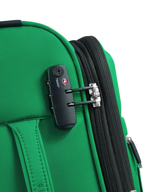 COLOR BLOCK Expandable carry-on trolley iguana - Hand luggage