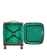 BENETTON By DELSEY COLOR BLOCK Expandable carry-on trolley - Hand luggage