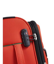 BENETTON By DELSEY COLOR BLOCK Expandable carry-on trolley RED - Hand luggage - 5