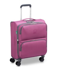 BENETTON UCB SOFT Expandable carry-on trolley peony - Hand luggage - 3