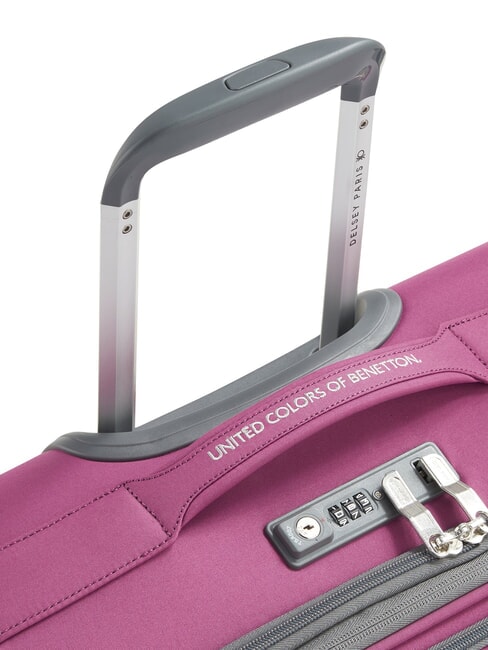 UCB SOFT Expandable carry-on trolley peony - Hand luggage