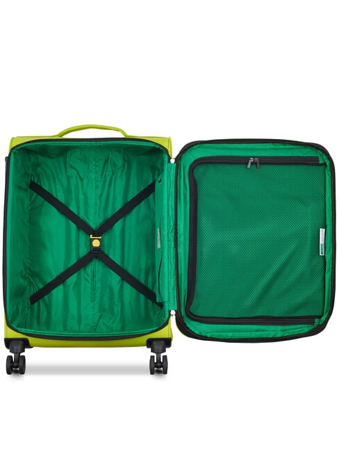 COLOR BLOCK Medium Trolley, Expandable teal - Semi-rigid Trolley Cases