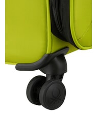 BENETTON By DELSEY COLOR BLOCK Medium Trolley, Expandable teal - Semi-rigid Trolley Cases - 5