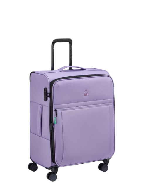 BE Medium Trolley, Expandable lilac - Semi-rigid Trolley Cases