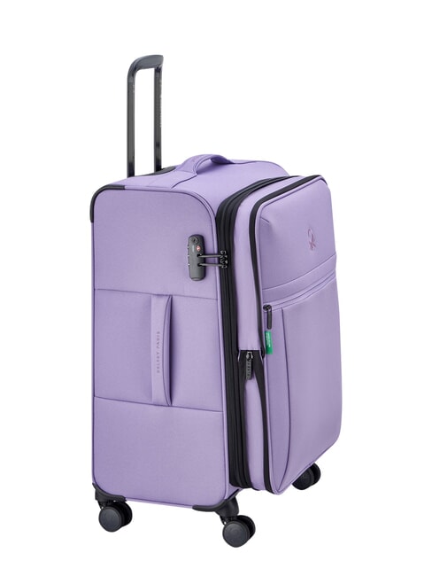 BE Medium Trolley, Expandable lilac - Semi-rigid Trolley Cases