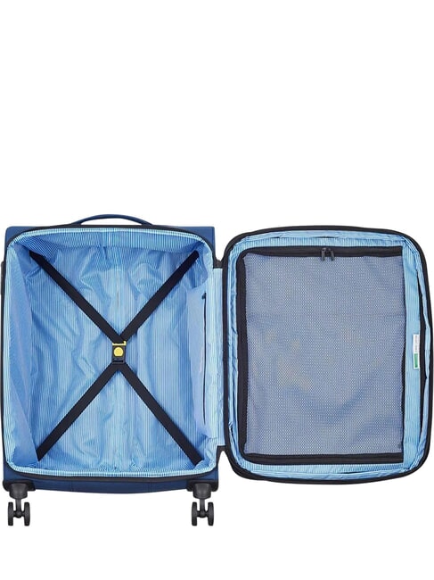 BE Medium Trolley, Expandable blue - Semi-rigid Trolley Cases