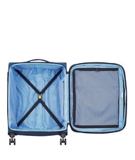 BENETTON By DELSEY BE Medium Trolley, Expandable blue - Semi-rigid Trolley Cases - 2