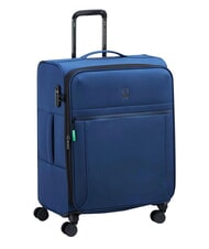BENETTON By DELSEY BE Medium Trolley, Expandable blue - Semi-rigid Trolley Cases - 3