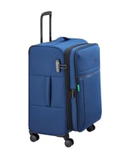 BENETTON By DELSEY BE Medium Trolley, Expandable blue - Semi-rigid Trolley Cases - 4