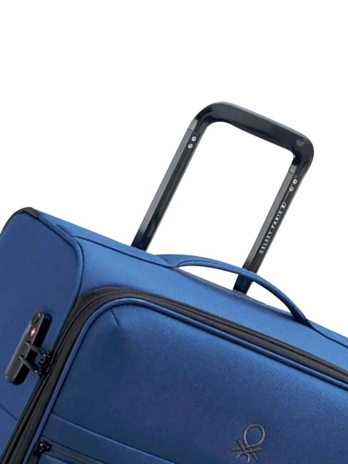 BE Medium Trolley, Expandable blue - Semi-rigid Trolley Cases