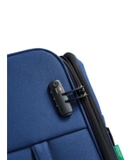 BENETTON BE Medium Trolley, Expandable blue - Semi-rigid Trolley Cases - 6