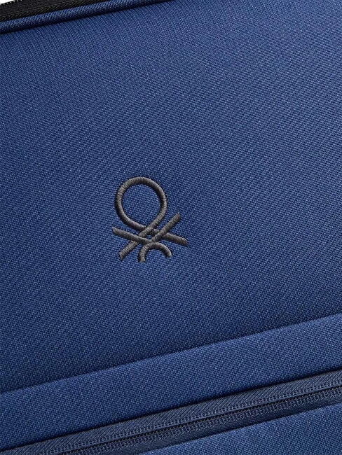 BE Medium Trolley, Expandable blue - Semi-rigid Trolley Cases