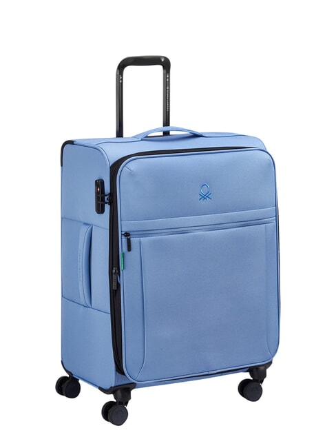 BE Medium Trolley, Expandable ice blue - Semi-rigid Trolley Cases