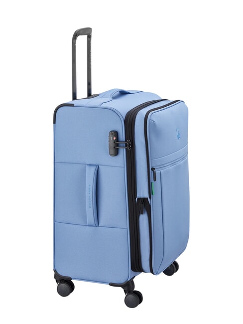 BE Medium Trolley, Expandable ice blue - Semi-rigid Trolley Cases