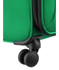 BENETTON By DELSEY COLOR BLOCK Medium Trolley, Expandable iguana - Semi-rigid Trolley Cases - 6