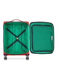 BENETTON By DELSEY COLOR BLOCK Medium Trolley, Expandable RED - Semi-rigid Trolley Cases - 2