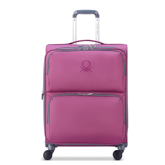 UCB SOFT Expandable Cabin + Medium + Large Trolley Set peony - Trolley Set