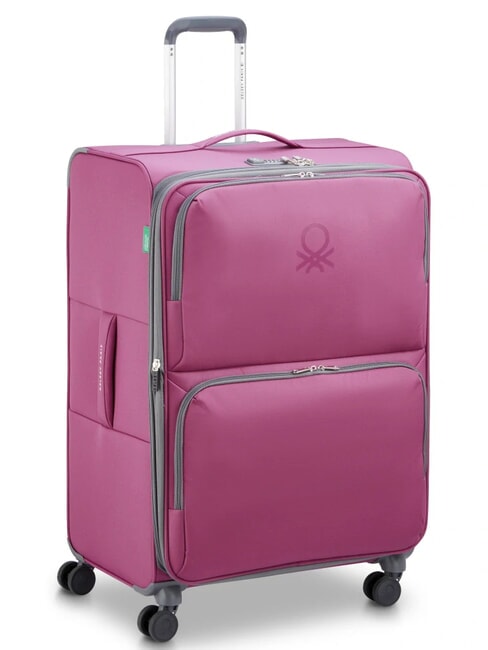 UCB SOFT Large, expandable trolley peony - Semi-rigid Trolley Cases