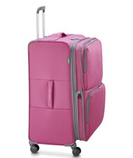 BENETTON UCB SOFT Large, expandable trolley peony - Semi-rigid Trolley Cases - 5