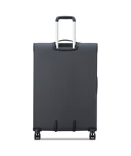 BENETTON UCB SOFT Large, expandable trolley Black - Semi-rigid Trolley Cases - 4