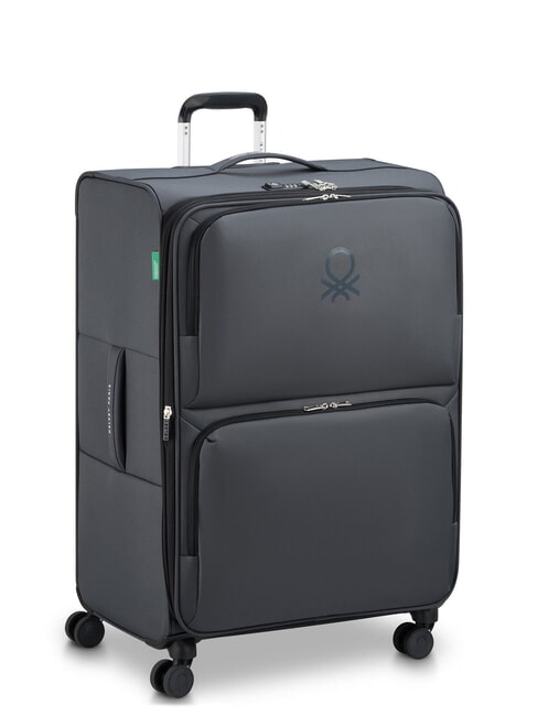 UCB SOFT Large, expandable trolley antracite - Semi-rigid Trolley Cases