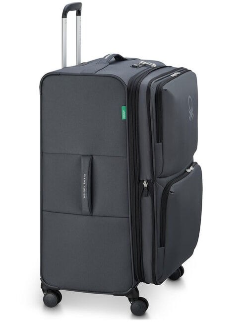 UCB SOFT Large, expandable trolley antracite - Semi-rigid Trolley Cases