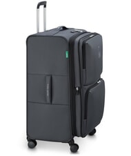 BENETTON UCB SOFT Large, expandable trolley antracite - Semi-rigid Trolley Cases - 4