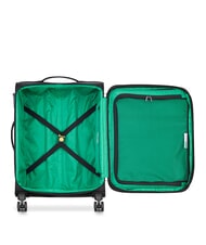 BENETTON COLOR BLOCK Medium Trolley, Expandable Black - Semi-rigid Trolley Cases - 2