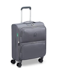 BENETTON UCB SOFT Expandable carry-on trolley antracite - Hand luggage - 3