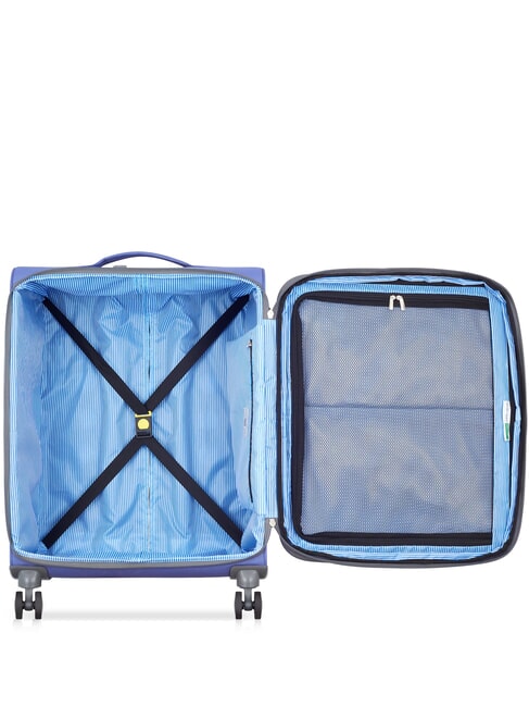 UCB SOFT Expandable Cabin + Medium + Large Trolley Set Violet - Trolley Set