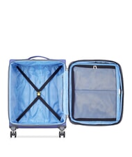 BENETTON UCB SOFT Expandable Cabin + Medium + Large Trolley Set Violet - Trolley Set - 5