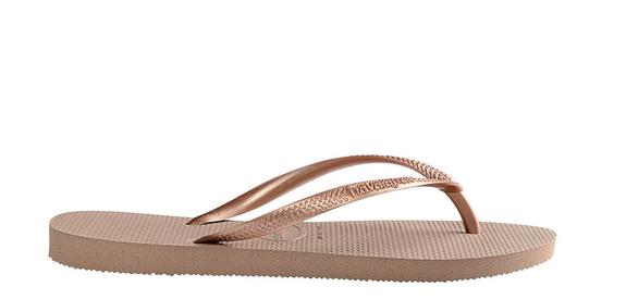 flip flops SLIM rose / gold - Women&rsquo;s shoes
