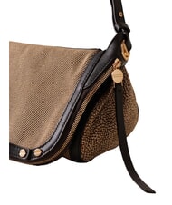 BORBONESE FRAME Shoulder bag natural/ebony - Women&rsquo;s Bags - 4