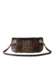 BORBONESE LONDON Python print leather bag brown/ebony - Women&rsquo;s Bags - 3