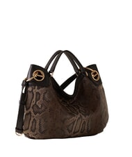 BORBONESE LONDON Python Handbag, with shoulder strap - Women&rsquo;s Bags