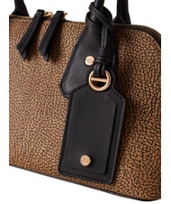 BORBONESE GEMINI Shoulder bag natural op / black - Women&rsquo;s Bags - 4