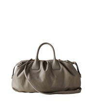 BORBONESE VIS-A-VIS Large Handbag, with shoulder strap silver screen - Women&rsquo;s Bags - 3