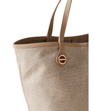 BORBONESE FLIGHT Handbag with shoulder strap sand - Women&rsquo;s Bags - 4