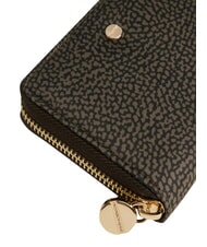 BORBONESE CLASSICA  Medium zip around wallet olive - Women&rsquo;s Wallets - 4