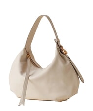 BORBONESE PRIVE Shoulder bag, leather white cotton - Women&rsquo;s Bags - 4