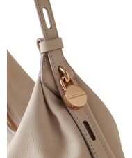 BORBONESE PRIVE Shoulder bag, leather white cotton - Women&rsquo;s Bags - 6