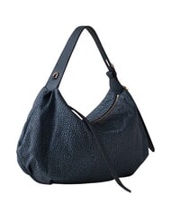 BORBONESE PRIVE Hobo shoulder bag blue lapis - Women&rsquo;s Bags - 3