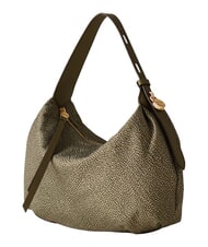 BORBONESE PRIVE Hobo shoulder bag olive - Women&rsquo;s Bags - 3