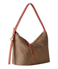 BORBONESE PRIVE Hobo shoulder bag beige/red papaya - Women&rsquo;s Bags - 3