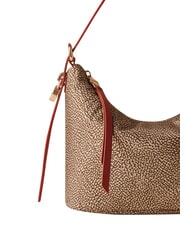 BORBONESE PRIVE Hobo shoulder bag beige/red papaya - Women&rsquo;s Bags - 4