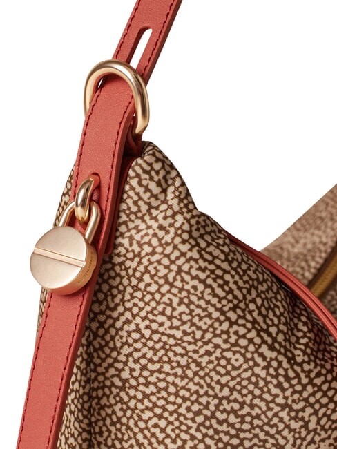 PRIVE Hobo shoulder bag beige/red papaya - Women&rsquo;s Bags